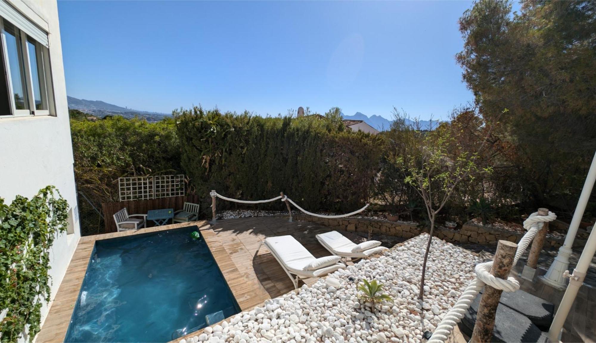 Villa Altea Moderna Vistas Panoramicas Buitenkant foto
