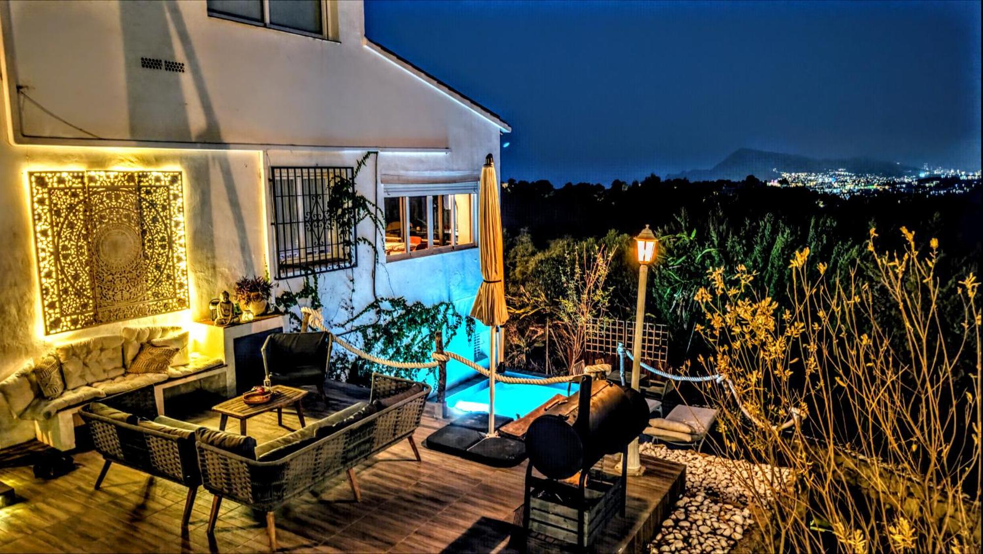 Villa Altea Moderna Vistas Panoramicas Buitenkant foto